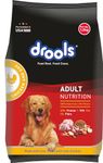 Drools Dry Dog Food Adult, Chicken and Egg Flavor 1.2Kg Pack