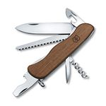 Victorinox Forester Wood Swiss Army Knife, Large, Multi Tool, 10 Functions, Wood Saw, Wood