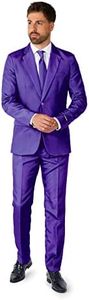 Suitmeister Halloween Costumes Men in Different Prints - Adult Suits Include Jacket Pants & Tie