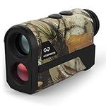 WOSPORTS 1200 Yards Hunting Rangefinder,Archery Rangefinder - Laser Range Finder for Hunting with Speed, Scan and Normal Measurements