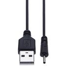 ULTRABYTES USB A Male to 0.6 x 2.0mm Small Pin Plug 5V DC Charger Cable For Nokia And Etc .(1.5 M)