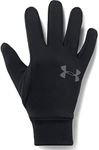 Under Armour Men Armour Liner 2.0, Comfortable and water-resistant touchscreen gloves, breathable liner gloves for running in winter