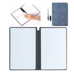 Reusable Dry Erase Notebook, Portable A5 Dry Erase Notebook, Erasable Notebook Whiteboard Notebook for Business Home Office 9.4x6.5 Inch