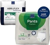 Abena Pants Premium Pull-Up Incontinence Pants, Eco-Labelled Incontinence Pants for Men & Women, Discreet, Protective, Breathable, Comfortable, Large 2, 100-140cm Waist, 1900ml Absorbency, 15PK