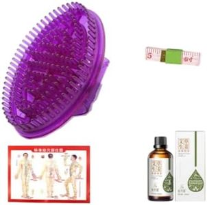 GXDDZM 经络刷按摩器摩刷身体软硅胶全身通用 Portable Handheld Neck, Shoulder, Back Massager
