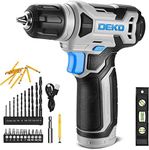 DEKO 8V Cordless Drill, Drill Set w