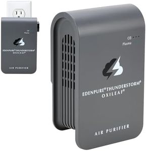 EdenPURE Thunderstorm III Air Purifier – Small Plug-In Ozone Generator & Ionizer – Eliminates Odors, Pet Smells, Smoke, Mold – Filter-Free Portable Cleaner for Home, Travel, Car, Office Use
