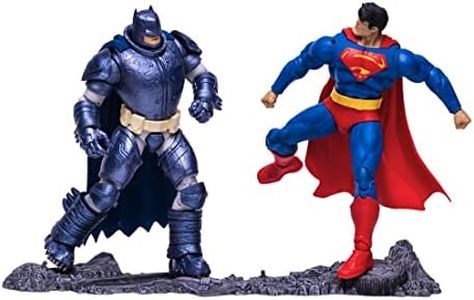 Bandai DC Collector Multipack - Figurine McFarlane 17cm - Superman vs Batman - The Dark Knight Returns - TM15457