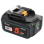 Upgraded 5.0Ah Replacement 18V Battery for Makita, Compatible with Makita 18V Battery Lithium ion BL1850 BL1850B BL1840 BL1840B BL1830 BL1830B BL1815 LXT 18V tools with LED Indicator