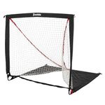 Franklin Sports Backyard Lacrosse Goal - Kids Portable Mini Lacrosse Training Net - Lacrosse Training Equipment - Easy Assemble Lax Goal for Practice - Perfect for Youth Training - 4' Feet x 4' Feet