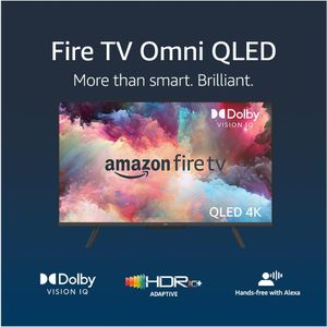 Amazon Fire TV 50" QLED 4K Smart TV – Ultra HD Streaming Display