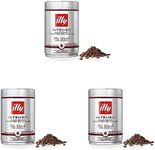 illy Coffee, Intenso Coffee Beans, Dark Roast, 100% Arabica Coffee Beans, 250g (Pack of 3)