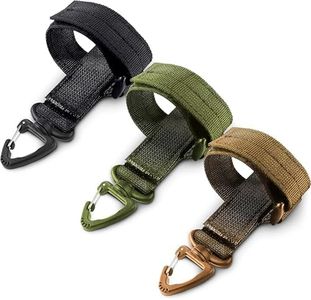 Tactical Glove Holder for Duty Belt - 3 Pcs Nylon Kit, Featuring Duty Belt Key Holder, Easy Attachment, Stable Holding, Tactical Accessories for Versatile Use in Law Enforcement and Outdoors