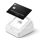 SUMUP Solo Credit Card Payment Card Reader with Charging Station. Full touch-screen interface with free SIM card and mobile data (Solo 4G)