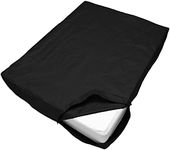 Gicov Mattress Bag for Moving and Storage Waterproof Reusable Mattress Cover with Handle for Moving Mattress Storage Bag Fit for Twin Queen King Size (Black, Twin)