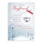 Avant Garde Studios Avant Garde H95002 Studios Photo Christmas Card Boyfriend,White,10 x 7 inches