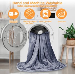 PROALLER Heated Blanket – 160x130cm Electric Throw