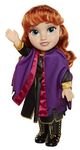 Disney Anna Travel Doll - Features Violet Travel Cape Boots & Hairstyle - Ages 3+, 14 in