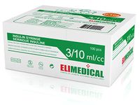 Elimedical Veterinary Syringe U-100 0.3ml 29G x 1/2" 100PC 03V2913B