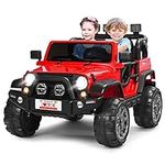 Costzon 2-Seater Ride on Truck, 12V