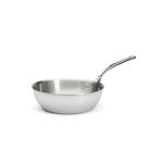 De Buyer 3736.24 Affinity Rounded Sauté Pan with Handle, 24 cm Diameter