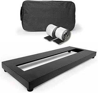 AxcessAbles Guitar Pedal Board S, Single Space Aluminum Alloy 14.5" x 5.75" Pedalboard with Carry Bag