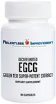 Relentless Improvement EGCG Green Tea Extract 670mg Extract Per Capsule Standardized to 98%+Polyphenols 60% EgCG Very Low Caffeine Zinc Ionophore