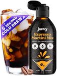 Javy Coffee Concentrate - Espresso Cocktail Mix, Perfect for Mocktail, Instant Cold Brew Espresso with Zero Sugar, 35 Servings - Espresso Martini Mix