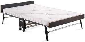 JAY-BE® GP120 Grand Folding Bed with e-Pocket Tufted Mattress, Small Double, Black