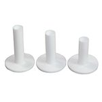 Golf Rubber Tee, 3 Pieces Different Sizes Packed. 75mm,65mm,54mm