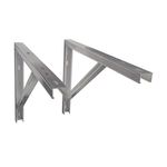 Mini-Split Heat Pump/AC Aluminium Wall Mount Bracket (24" x 16")