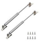 50N/10Ib/5kg Gas Strut,10 Inch Length Gas Spring, Safety Lift Support, Gas Shocks,Gas Struts Soft Open Lid Hinge for Toy Box, Hinge Close Lid Support,Kitchen Cabinet Hinges(Pack of 2)