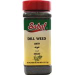 Sadaf Dill Weed 113 g. - Dried Dill Weed - Dill Seasoning and Spice for Fish, Salads and Soups - Dry Dill Herb for pickling - Natural, Vegan, Kosher, Halal