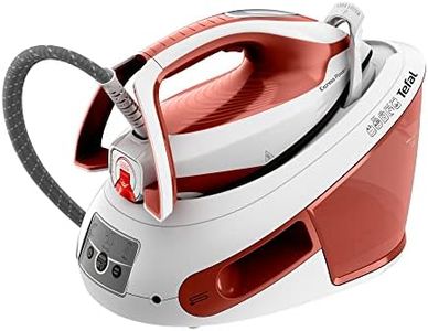 Tefal SV8110 Express Power Dampfbügelstation | abnehmbarer Kalk-Kollektor | Smart Temp-Technologie | 420 g/Min. Dampfstoß | leistungsstarker 6,9-Bar-Druck | Eco-Modus | 1,8 L Wassertank | Terrakotta