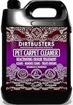 Dirtbusters Pet Carpet Cleaner Shampoo, Cleaning Solution For Odour, Urine & Stains, Geranium & Chamomile (5L)