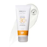 Green People Scent Free Sun Cream SPF30 200ml | Natural, Organic Sunscreen | Eczema Friendly, Sensitive Skin, Prickly Heat | Non Comedogenic, Non Greasy | Reef Safe, Cruelty Free | Face & Body