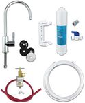 Finerfilters CLASSIC Undersink Drinking Water Filter Kit System Including Tap and Accessories (Chrome)