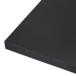 Rebower 152 x 152 x 12mm HDPE Plastic Sheet, High Density Polyethylene Sheet Cutting Board Black Solid Block, [for Marine, DIY, Home Floor]