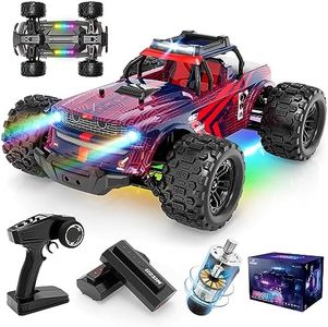 Hosim 1:14 4X4 Fast RC Cars for Adults,40+ KPH High Speed Hobby Electric Off-Road Jumping Remote Control RC Trucks,Waterproof Toy Crawler Electric Vehicle Car for Boys Children