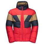 Jack Wolfskin 369 Getaway Jacket Men's Jacket - Night Blue Peak Red, XX-Large