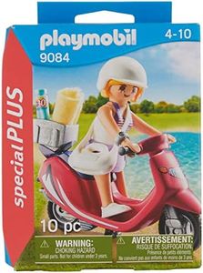 PLAYMOBIL Beachgoer with Scooter Building Set