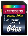 Transcend 64GB SDXC/SDHC Class 10 (Premium) Memory Card