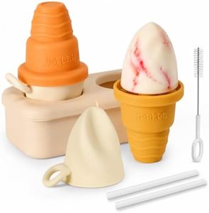 Haakaa Ice Cream Cone Popsicle Mold for Kids, Homemade Frozen Treats Maker