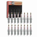 16 pc Champion Iridium Spark Plugs compatible with Dodge Charger 5.7L V8 2009-2019