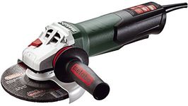 Metabo 6-Inch Angle Grinder, 13.5 Amp, 9,600 RPM, Electronics, Non-Locking Paddle Switch, Made in Germany, WEP 15-150 Quick, 600488420, Green