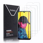 Didisky [4 Pack Tempered Glass Screen Protector for Huawei P Smart 2019/P Smart Plus 2019, Anti Scratch, 9H Hardness, No Bubbles, High Definition, Easy To Apply