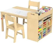 GDLF Kids Art Table and Chairs Set,