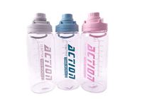 JUGTE Motivational 1.8 Litre Water Bottles Fitness Sports Water Bottle with Time Marker Sports Water Sipper Bottle for Adults Yoga Camping Water Jug Gallon Water Bottle for Boys