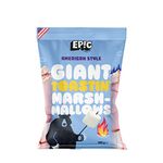 EPIC SNAX CO Giant American Style Pink and White Toastin' Marshmallows, 300 g (Pack of 1)