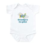 CafePress - Grandpa's Co-Pilot Boy's Baby Bodysuit - Cute Infant Bodysuit Baby Romper